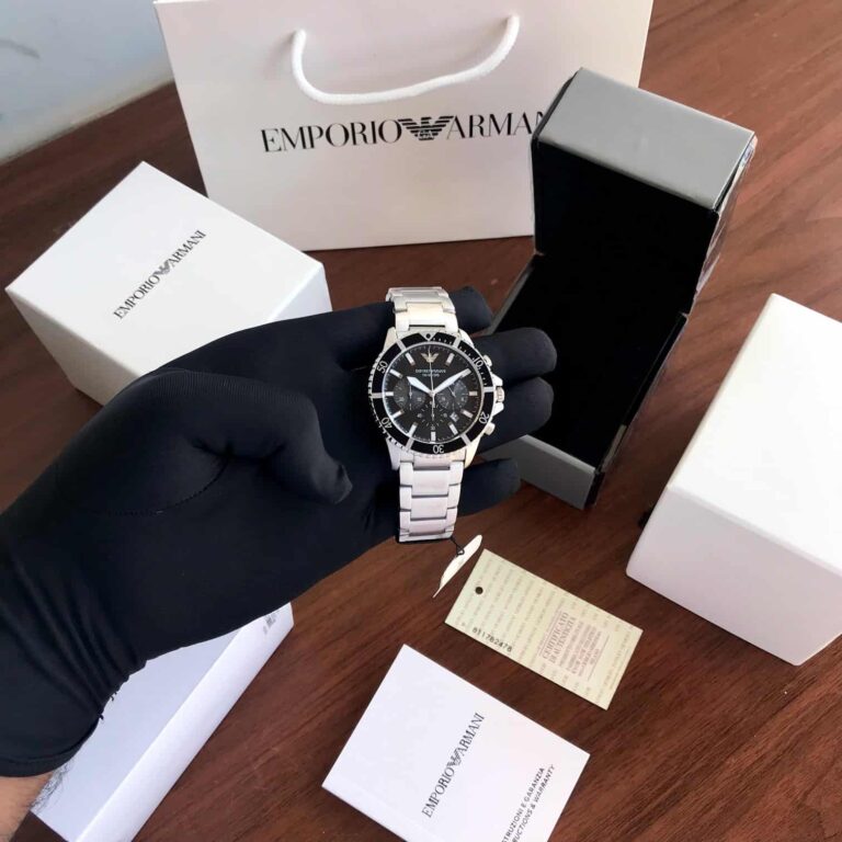 Emporio Armani AR11360 Chronograph’s Black Dial Mens Watch