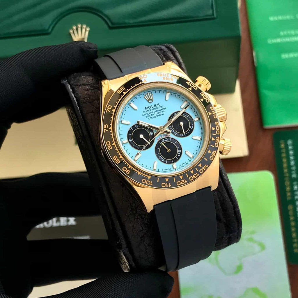 Rolex Cosmograph Daytona Turquoise Men’s | Blue & gold