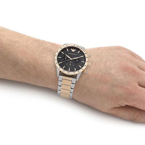 Emporio Armani AR11521 Original Quality Two Tone Men’s Watch