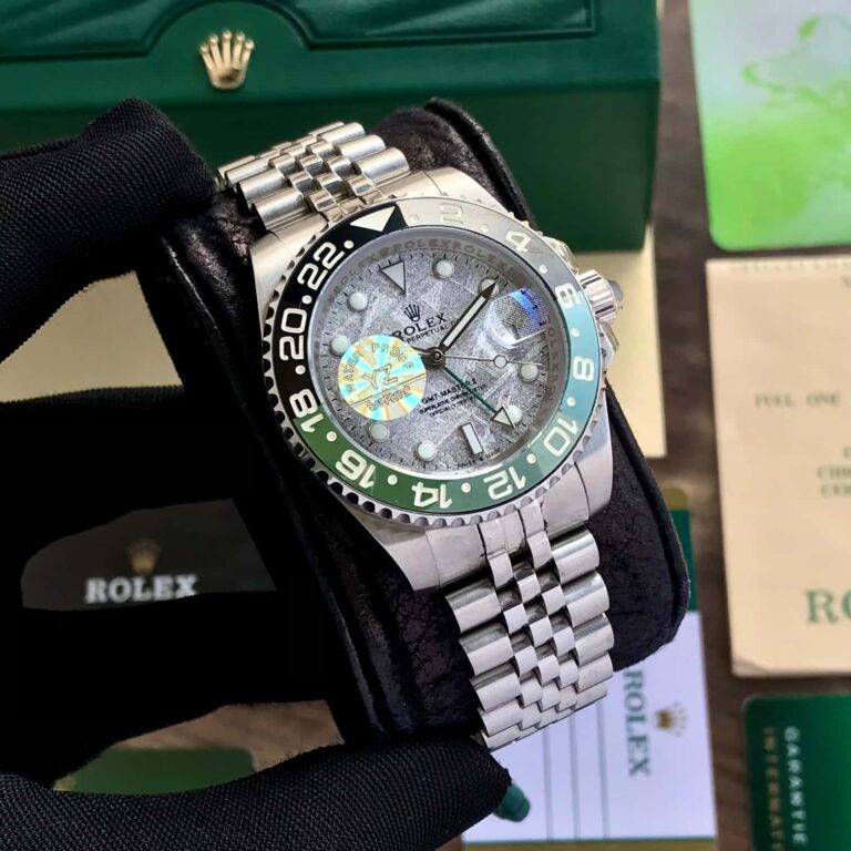 Rolex Date Just 41 Stainless Steel Swiss Automatic Jubli Chain Belt Mens Watc