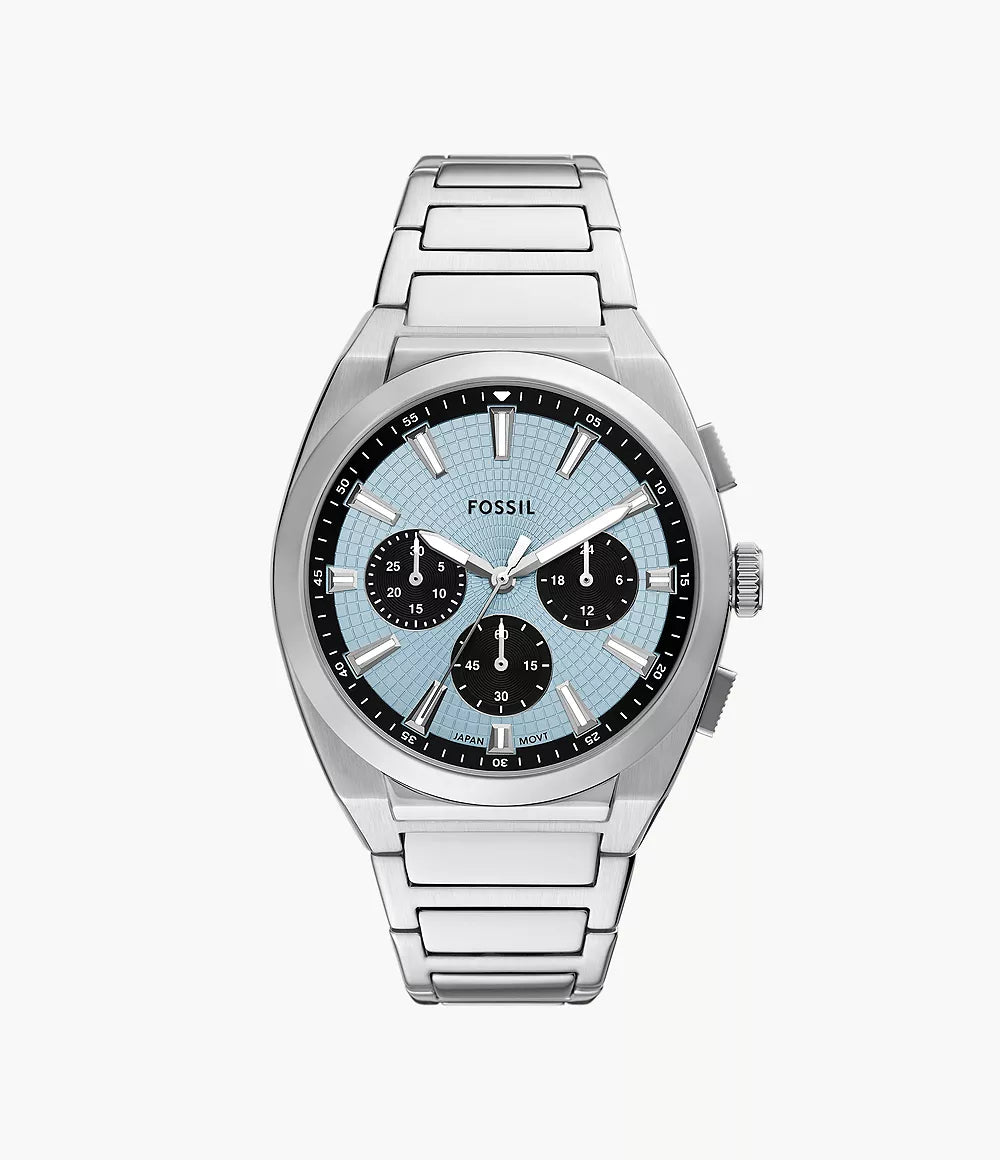 Fossil Chronograph Ice Blue – Modern Steel Edition