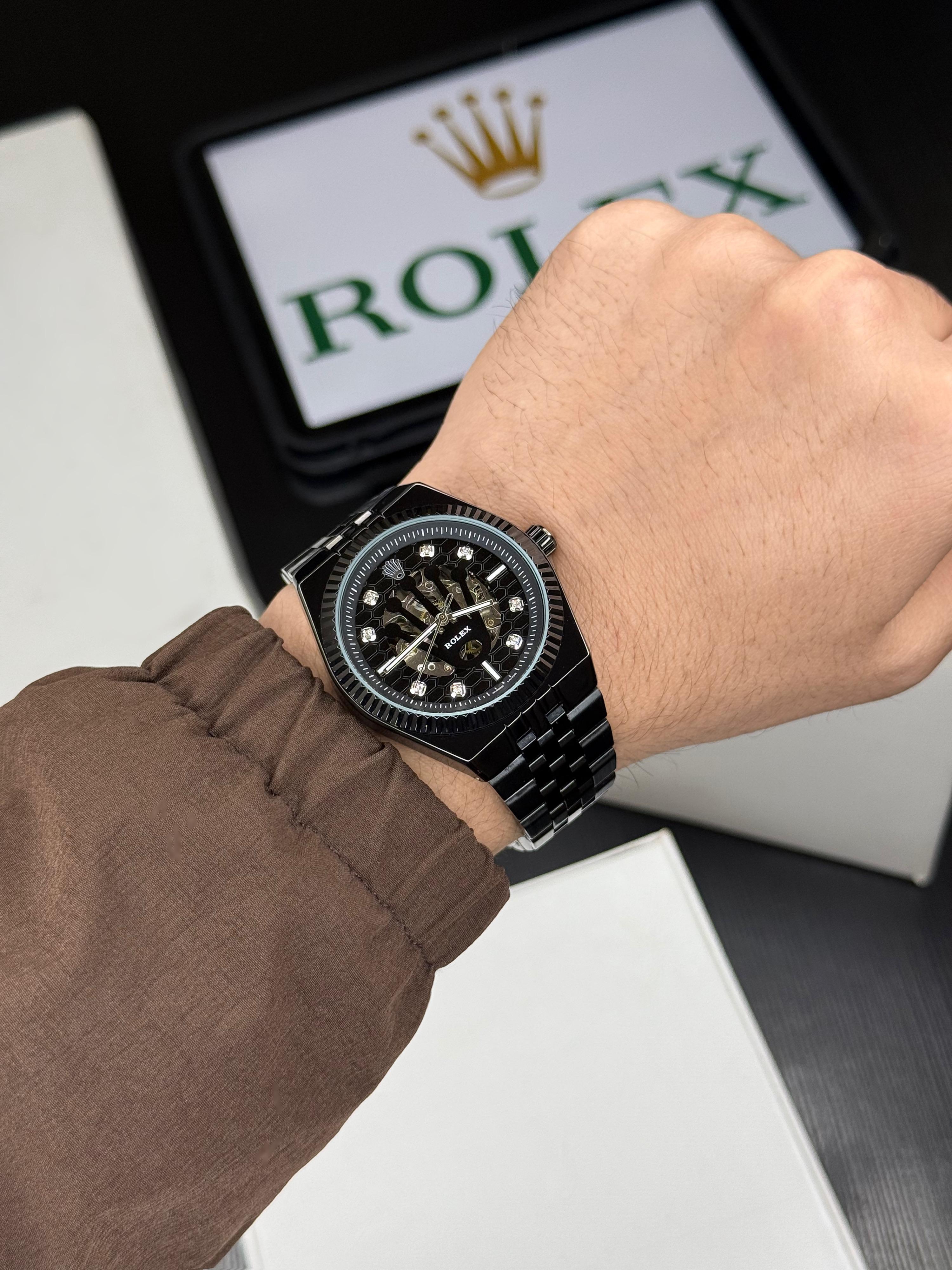 ROLEX RX Automatic For Men`s | black