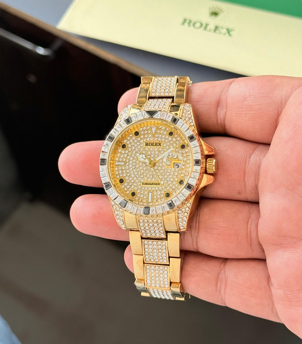 ROLEX Submatiner For Men`s | Yellow Gold Tone