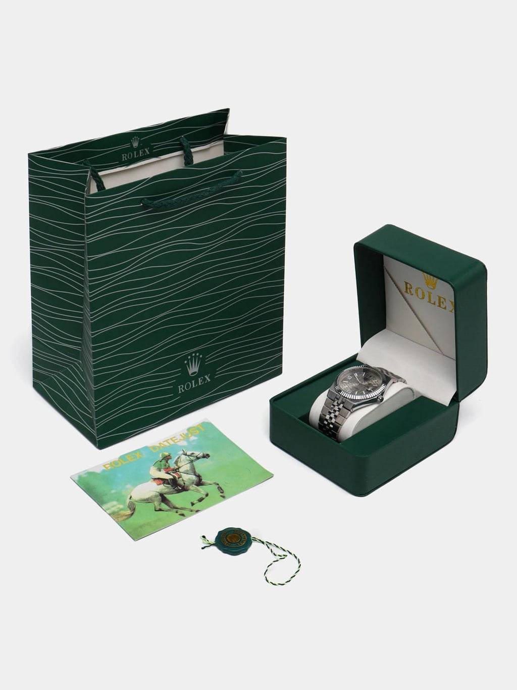 Rolex Land-Dweller For Men`s | Silver & Gold