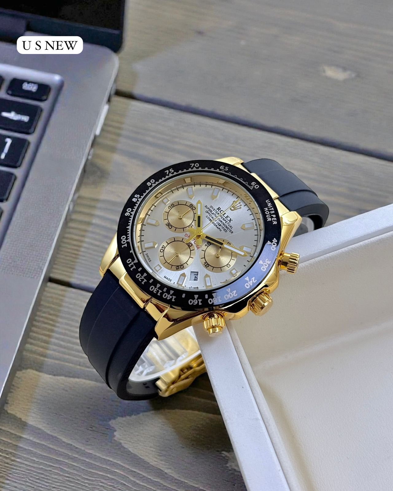 Rolex Cosmograph Daytona For Men's | Yellow Gold White Gold