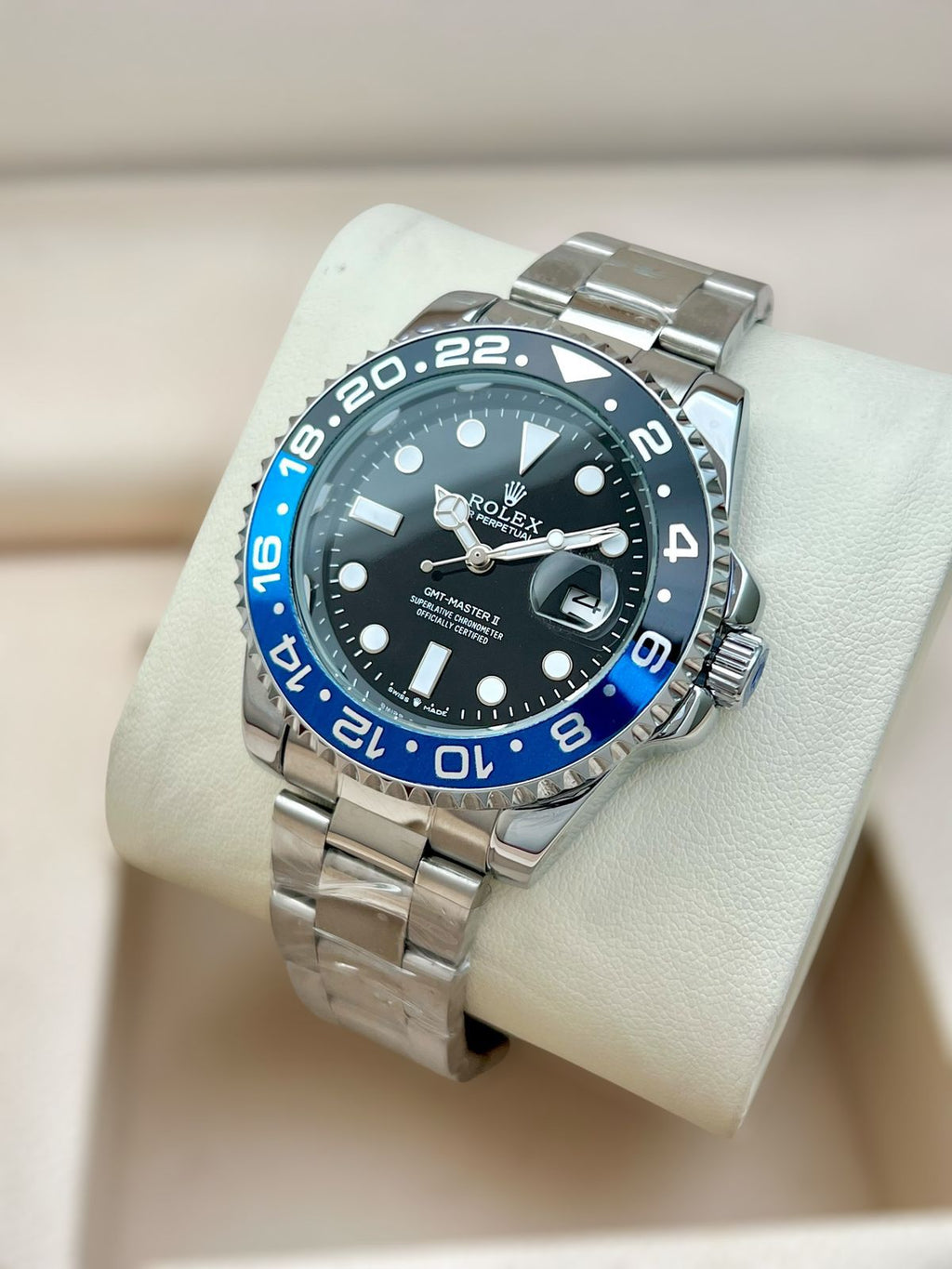 Rolex GMT-Master II For Men`s | Black & Red & Blue
