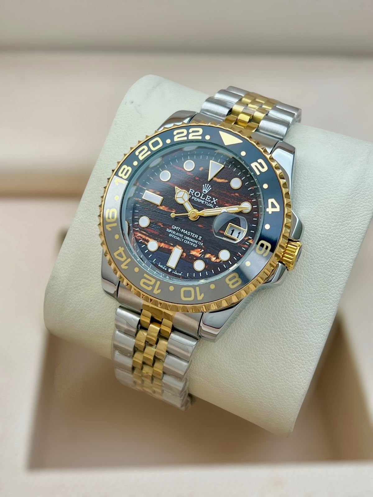 Rolex GMT-Master II For Men`s | Black & Red & Blue