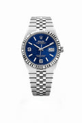 Rolex Land-Dweller For Men's | white & Ice BLue & Green