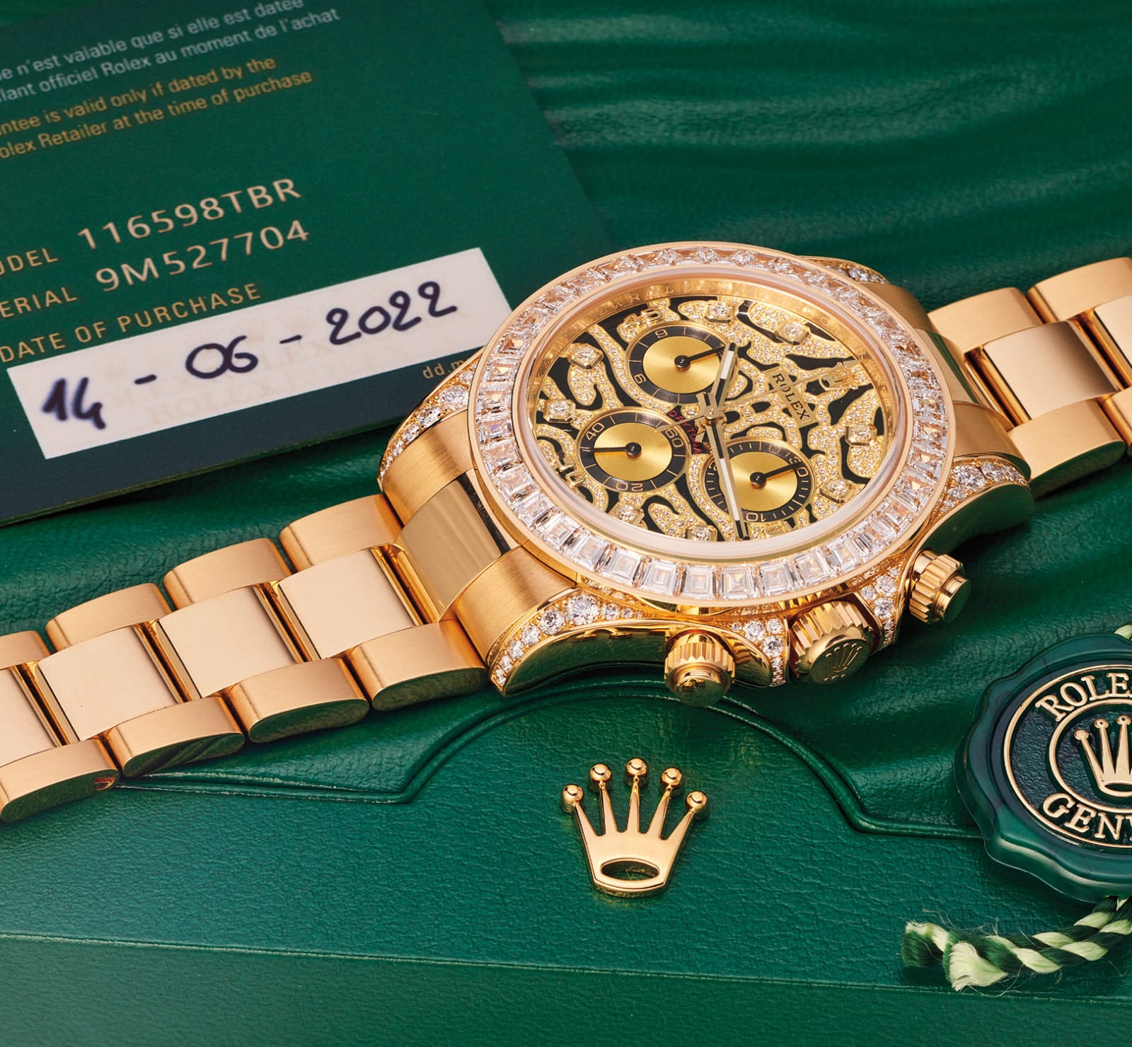ROLEX Cosmograph Daytona "Eye of the Tiger" For Men's