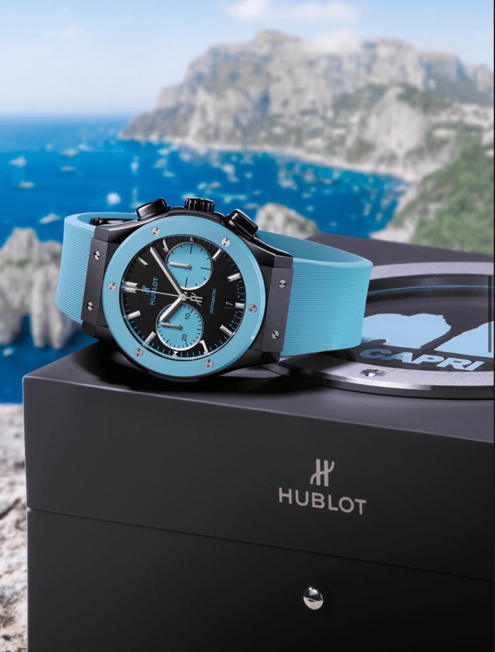 Hublot Classic Fusion Chronograph "Capri" Special Edition