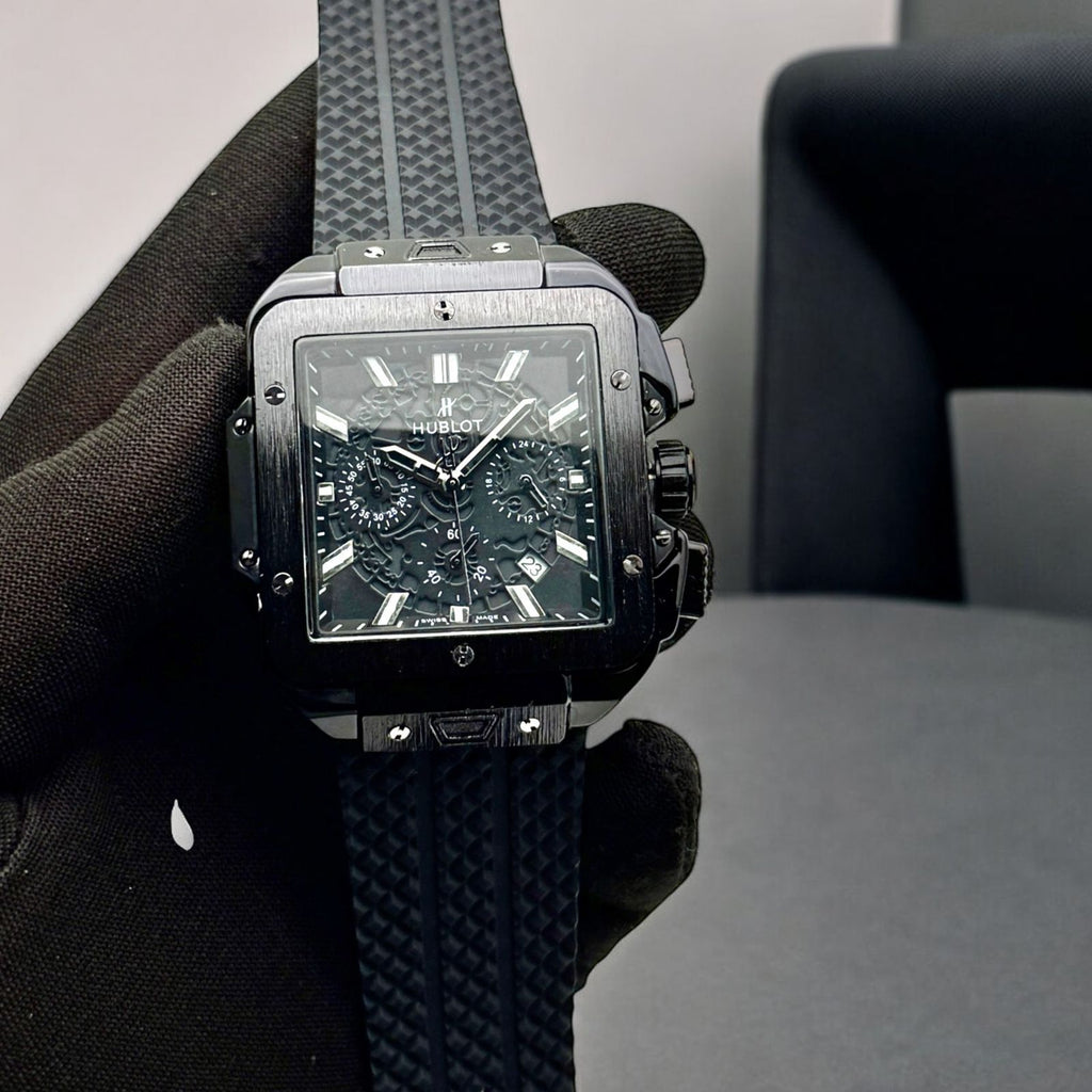 Hublot Square Bang Unico Black Magic watch For Men's