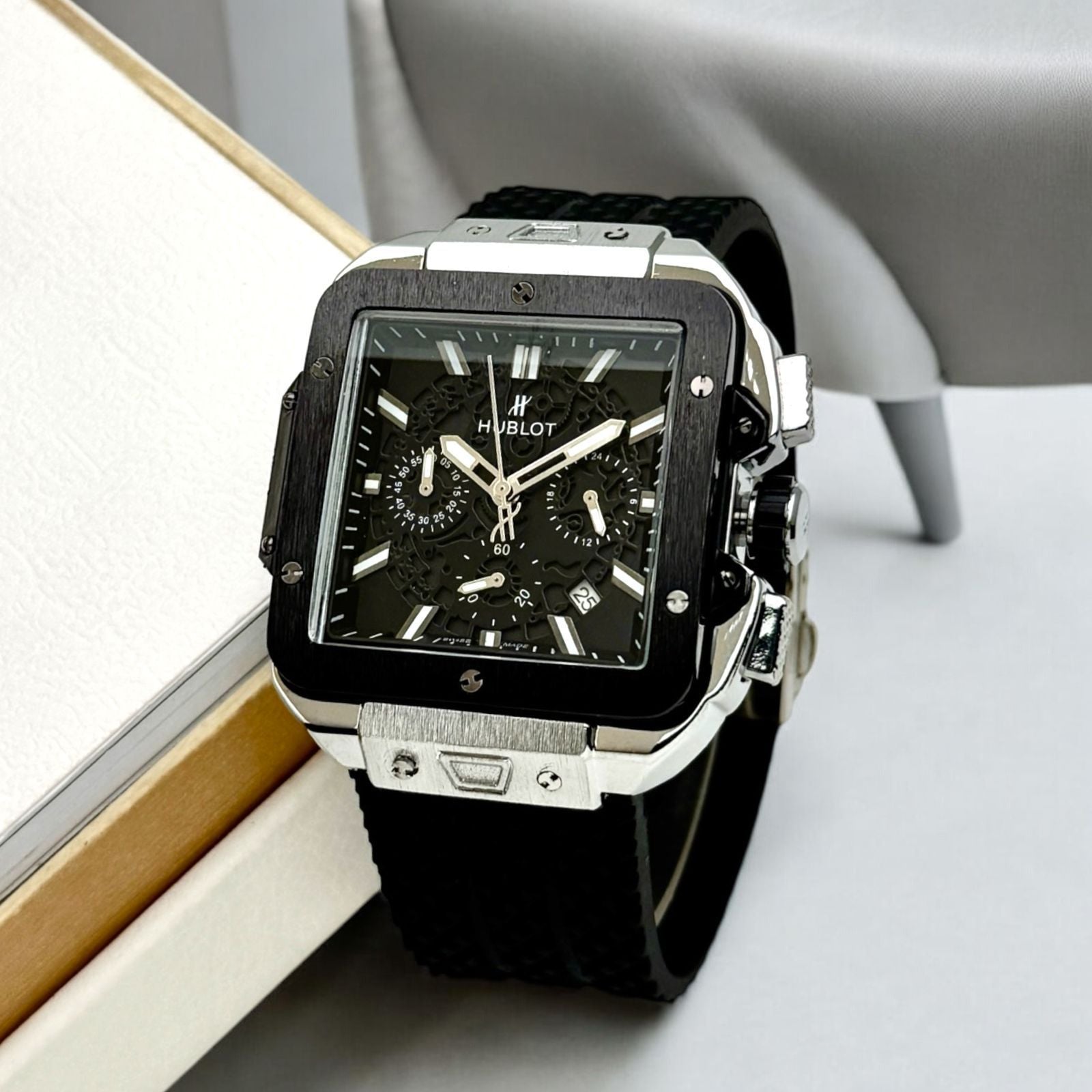 Hublot Square Bang Unico Black Magic watch For Men's
