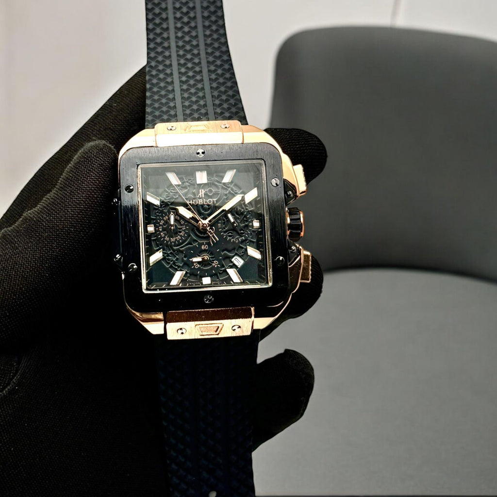 Hublot Square Bang Unico Black Magic watch For Men's