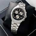Rado Chronograph Sport Black Dial Stainless Steel