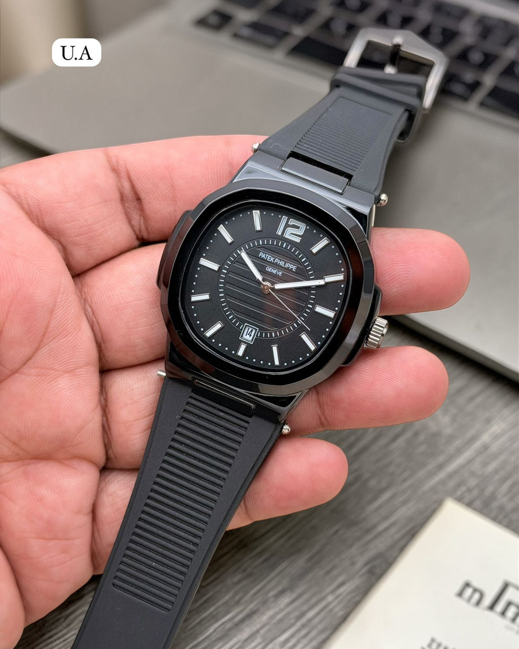 Patek Philippe Aquanaut Green Dial Rubber Strap