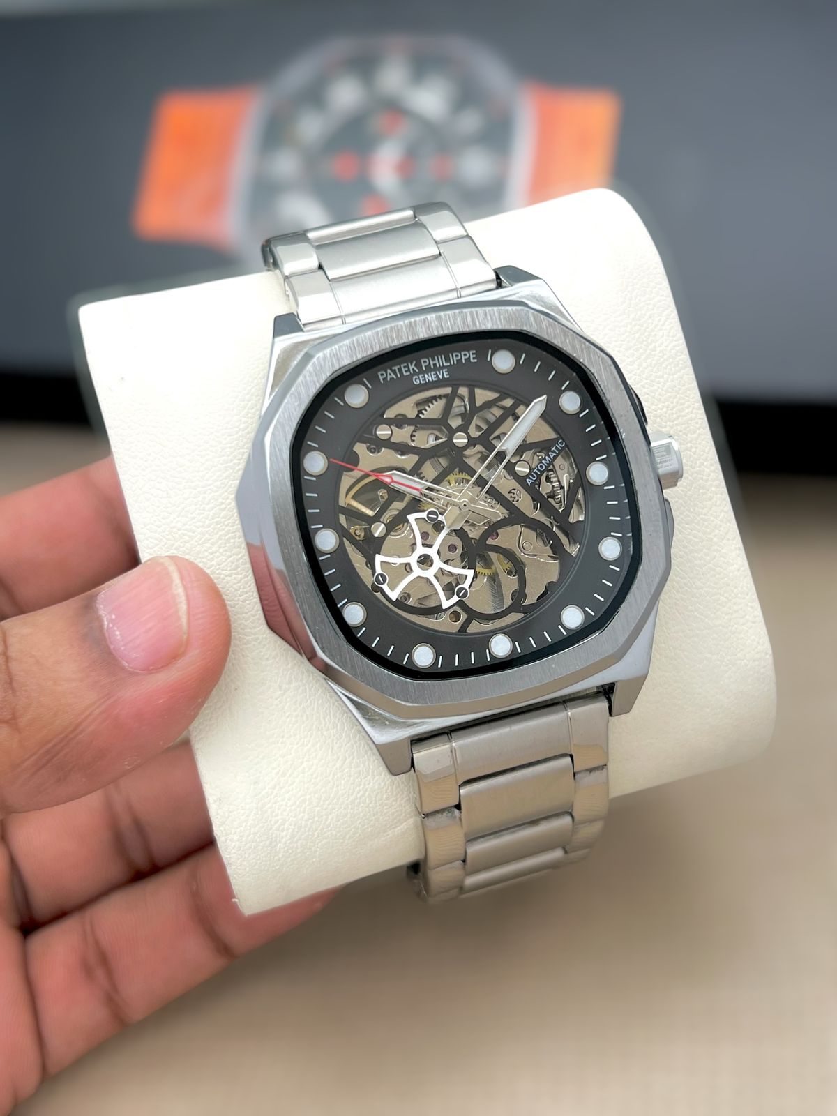 Patek Philippe Nautilus Skeleton Ice Blue Dial Steel