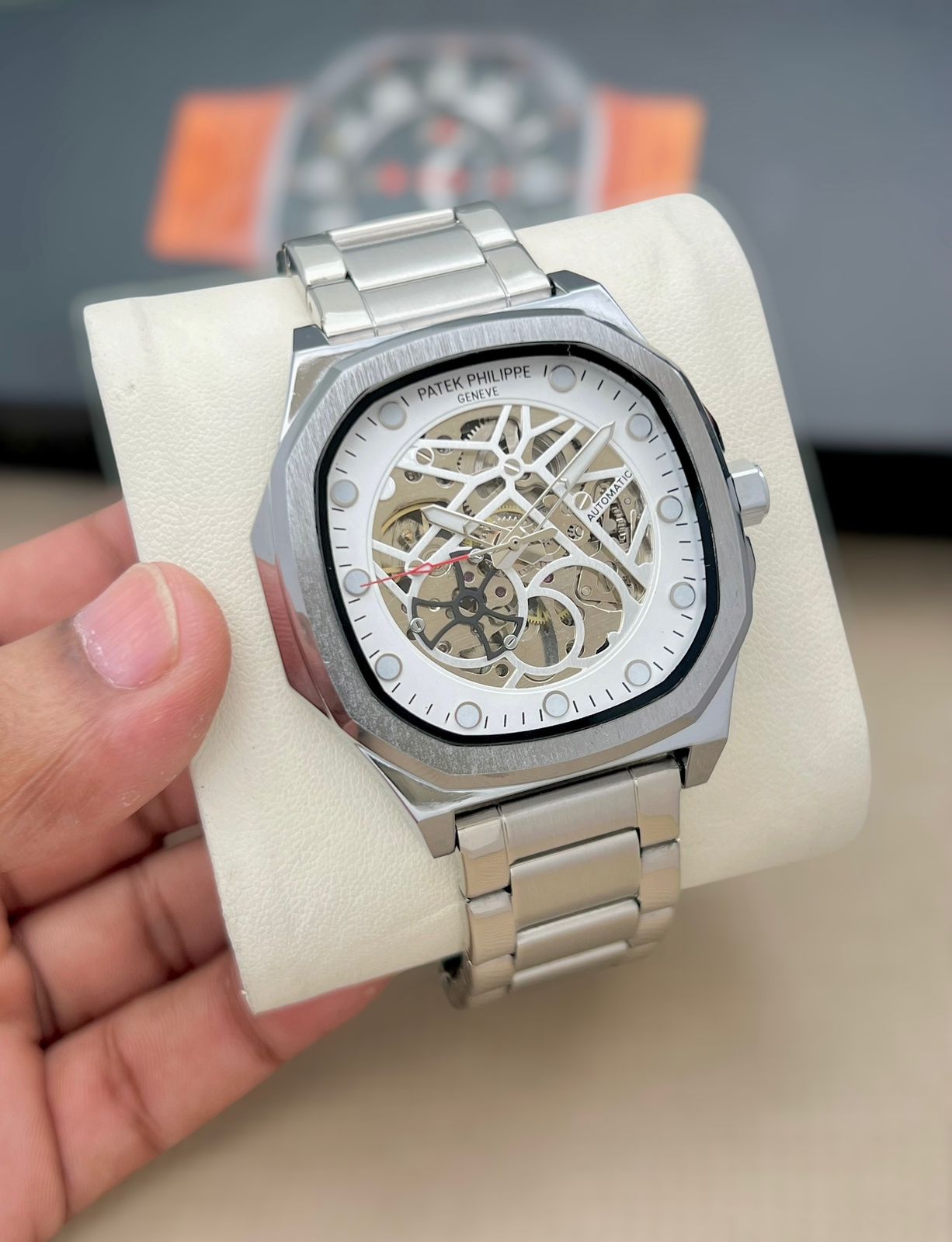 Patek Philippe Nautilus Skeleton Ice Blue Dial Steel