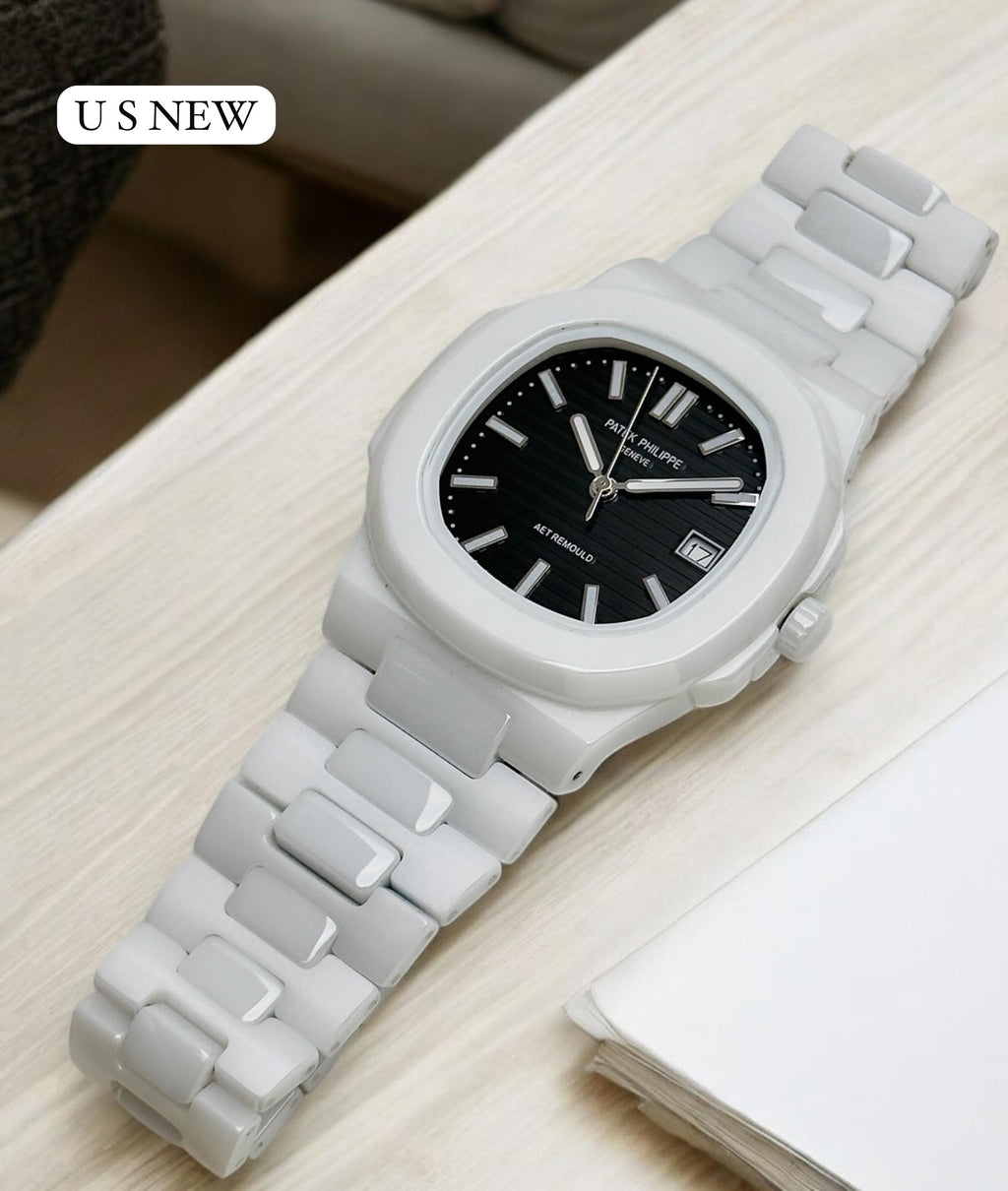Patek Philippe Nautilus Arctic White Edition