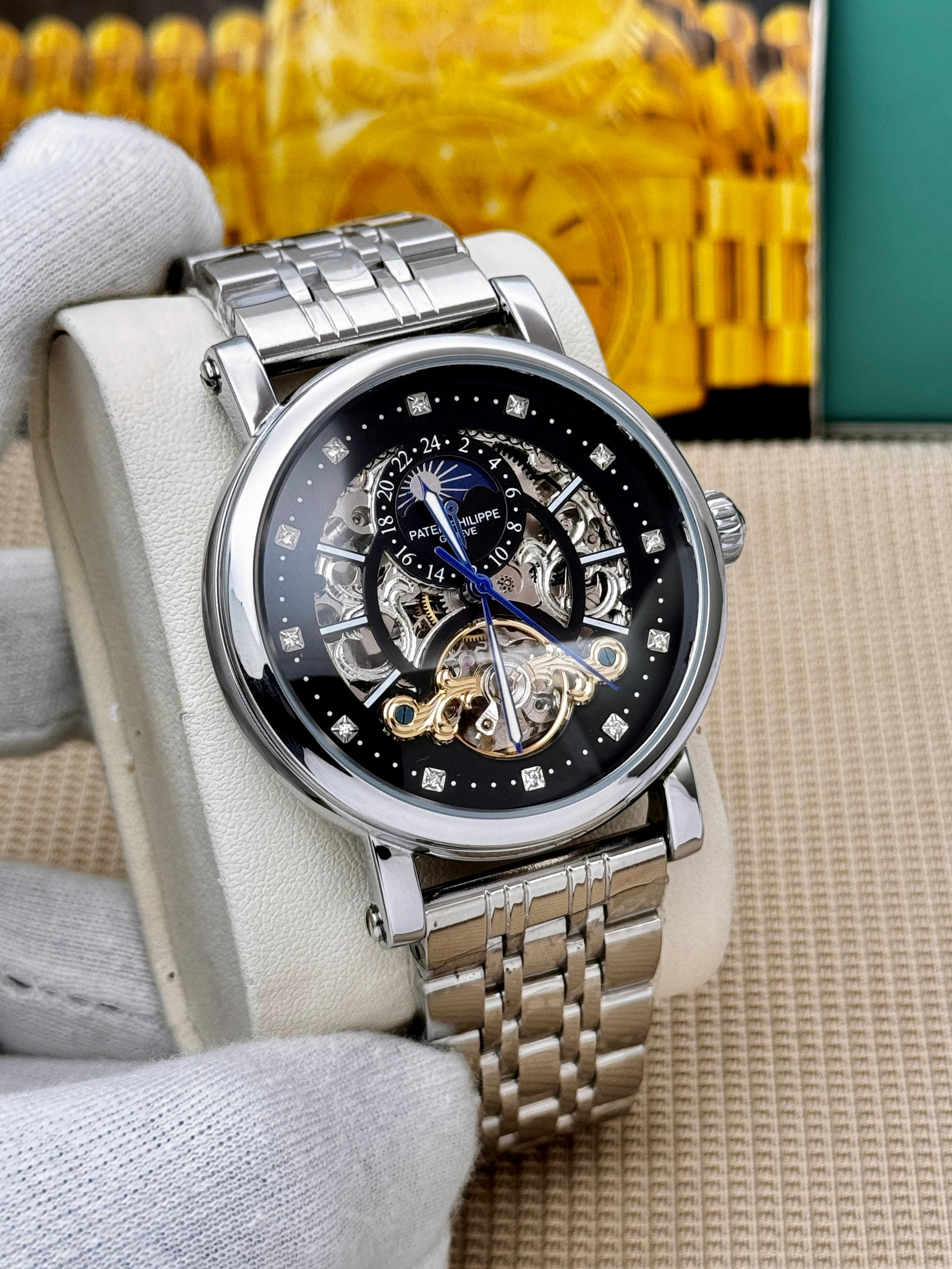 Patek Philippe Grand Complication Skeleton Moonphase Gold & SILVER