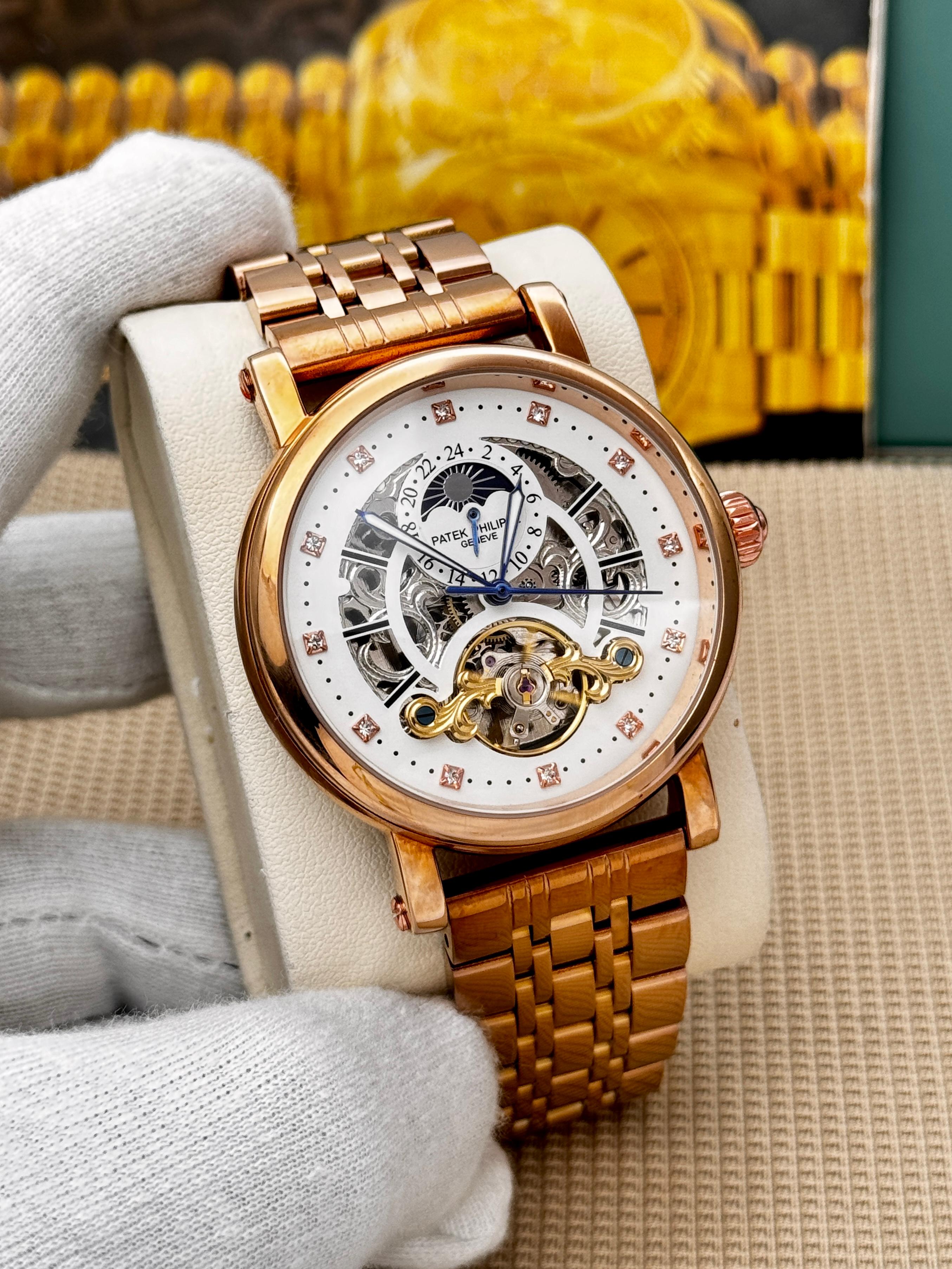 Patek Philippe Grand Complication Skeleton Moonphase Gold & SILVER