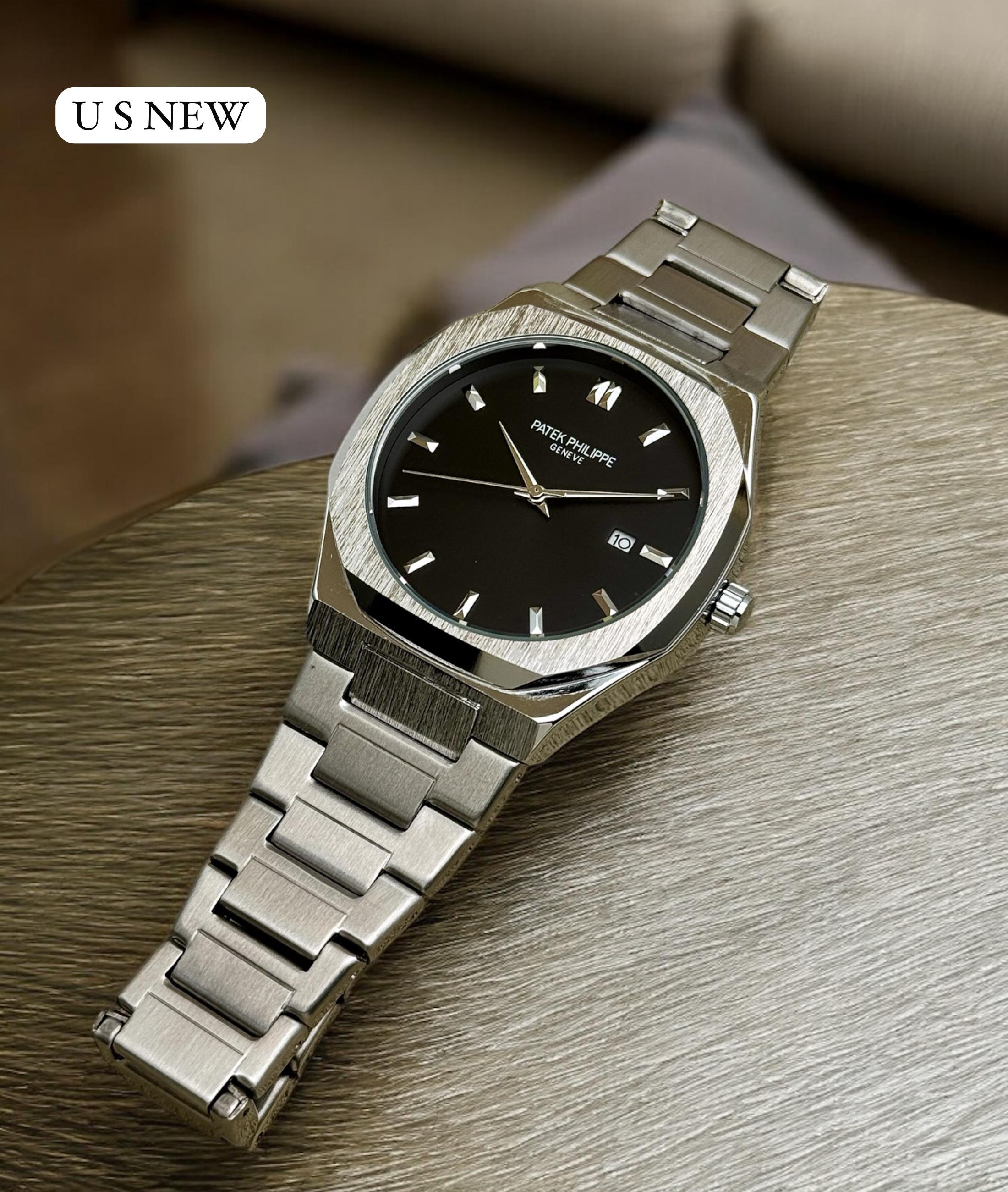 Patek Philippe Nautilus Silver Steel