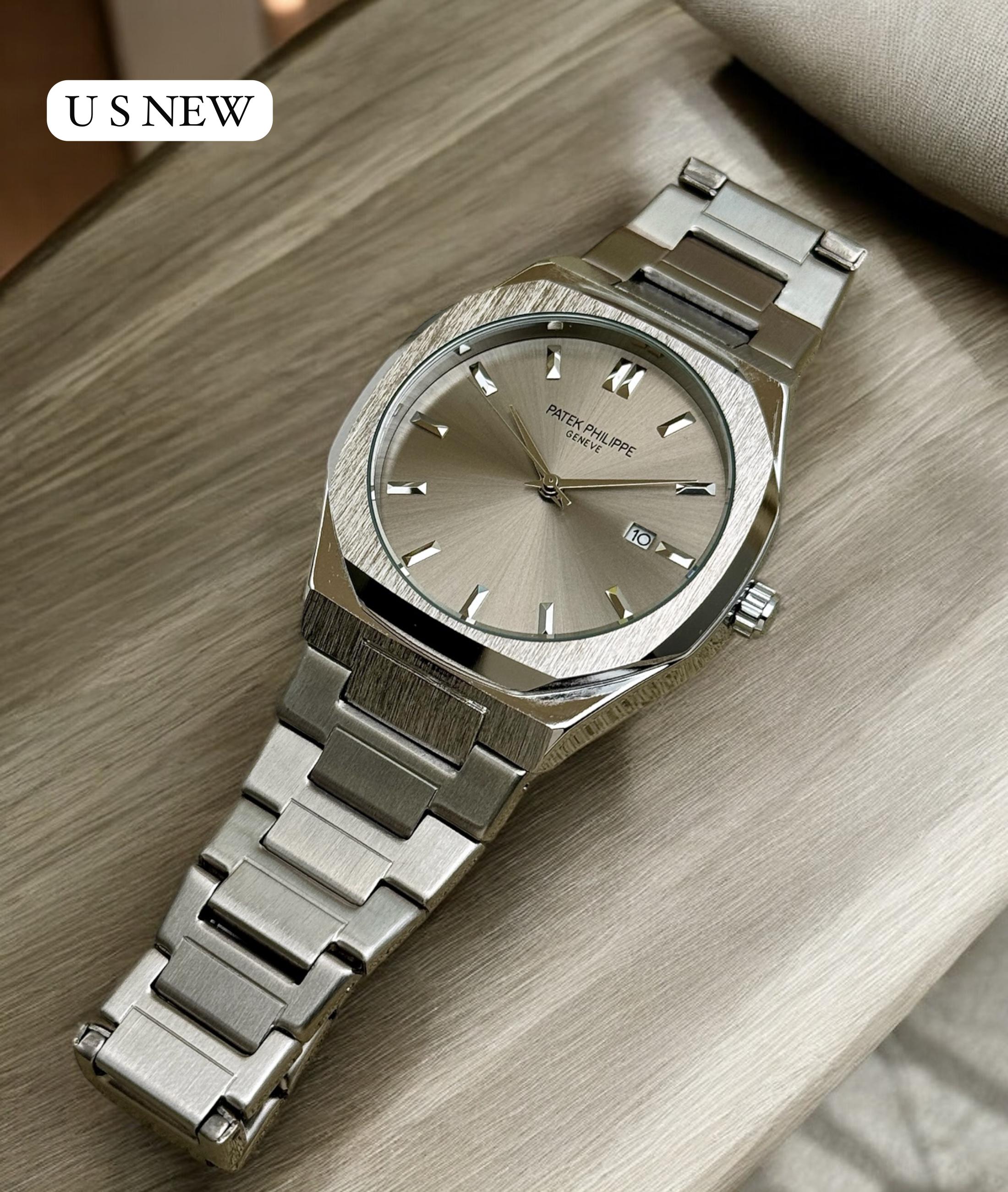 Patek Philippe Nautilus Silver Steel