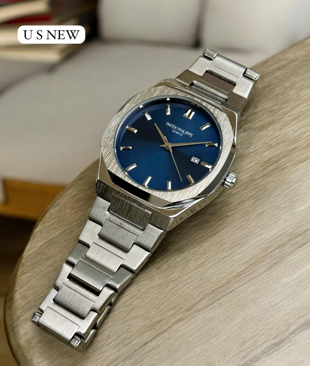 Patek Philippe Nautilus Silver Steel
