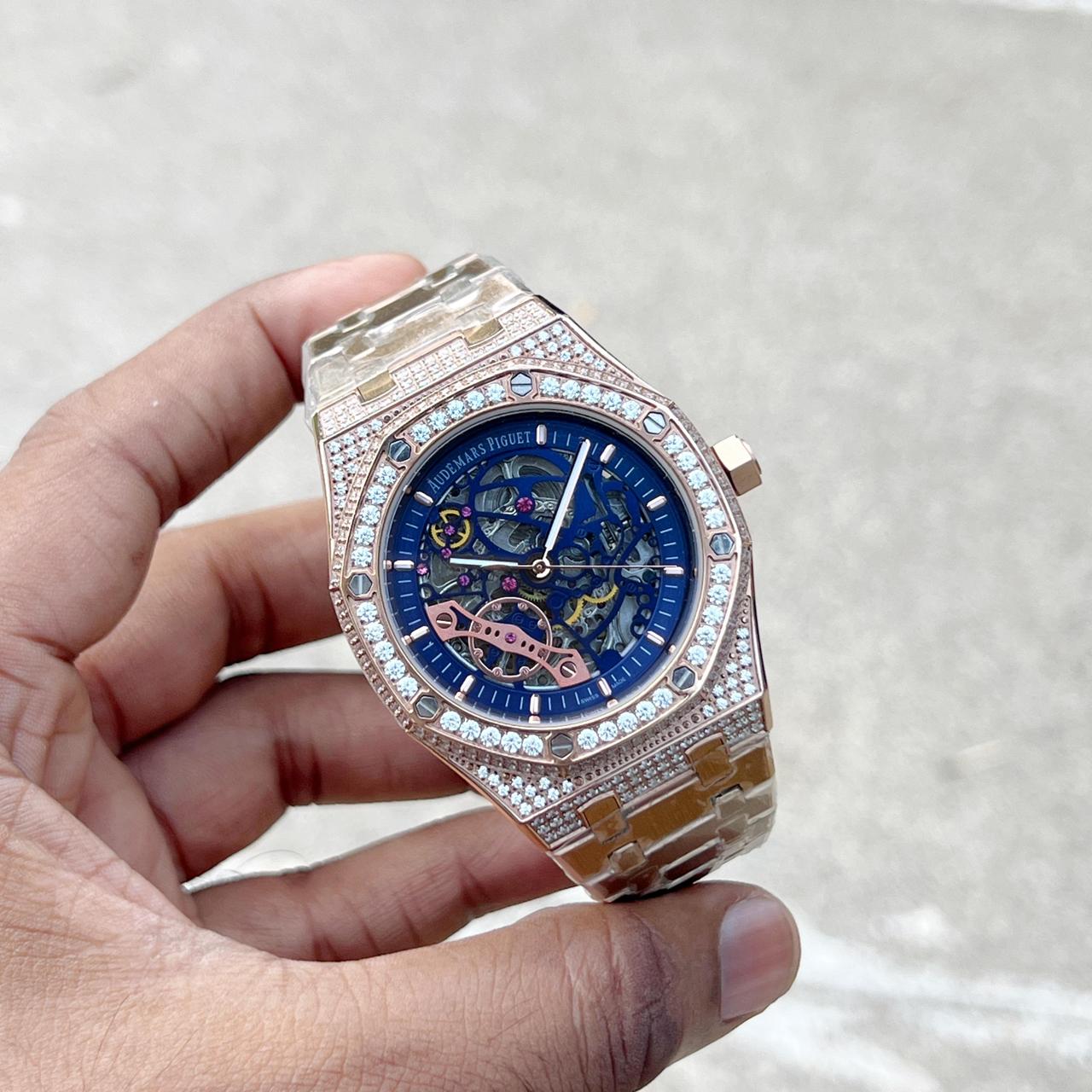 Audemars Piguet Royal Oak Diamond Skeleton Rose Gold Edition