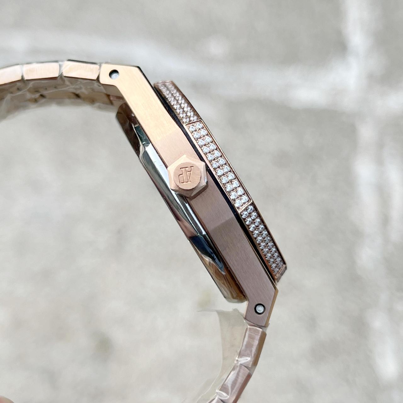 Audemars Piguet Royal Oak Diamond Skeleton Rose Gold Edition