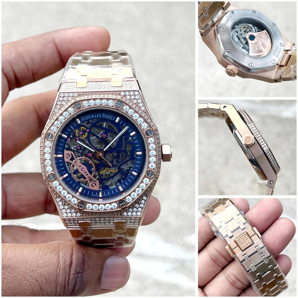 Audemars Piguet Royal Oak Diamond Skeleton Rose Gold Edition