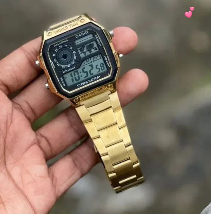 Casio World Time Gold Edition