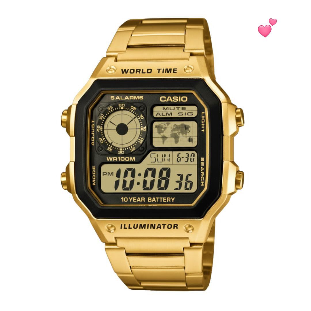 Casio World Time Gold Edition