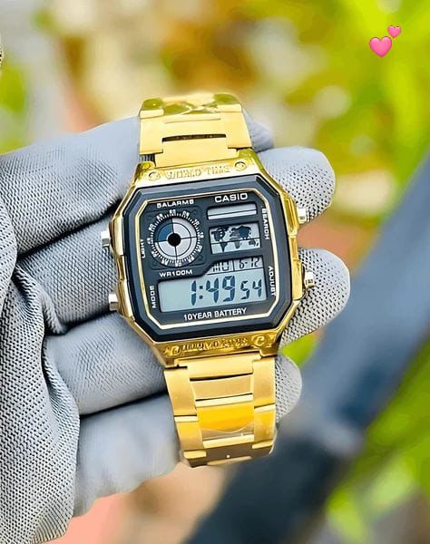 Casio World Time Gold Edition