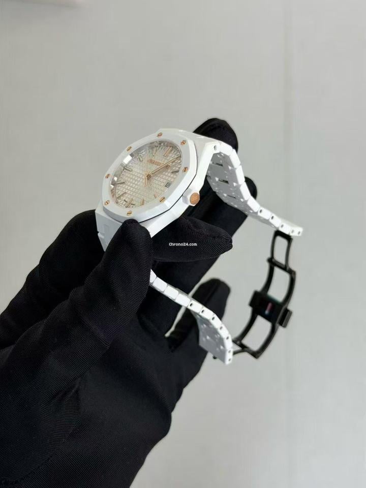 Audemars Piguet Royal Oak White Ceramic Edition