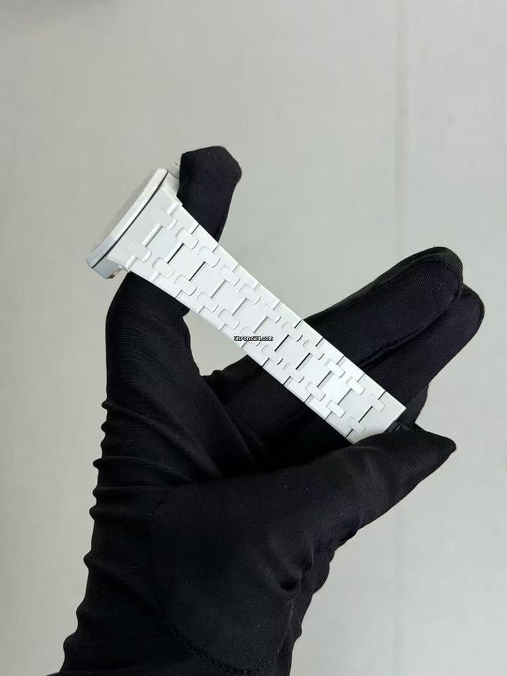 Audemars Piguet Royal Oak White Ceramic Edition