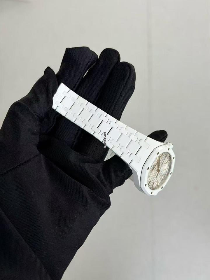 Audemars Piguet Royal Oak White Ceramic Edition