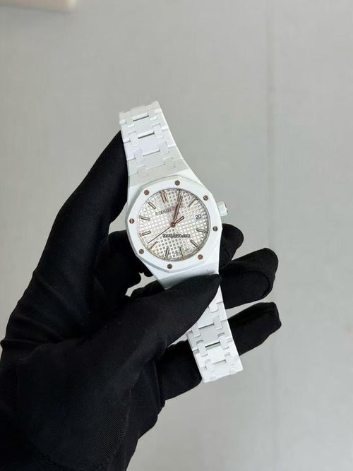 Audemars Piguet Royal Oak White Ceramic Edition