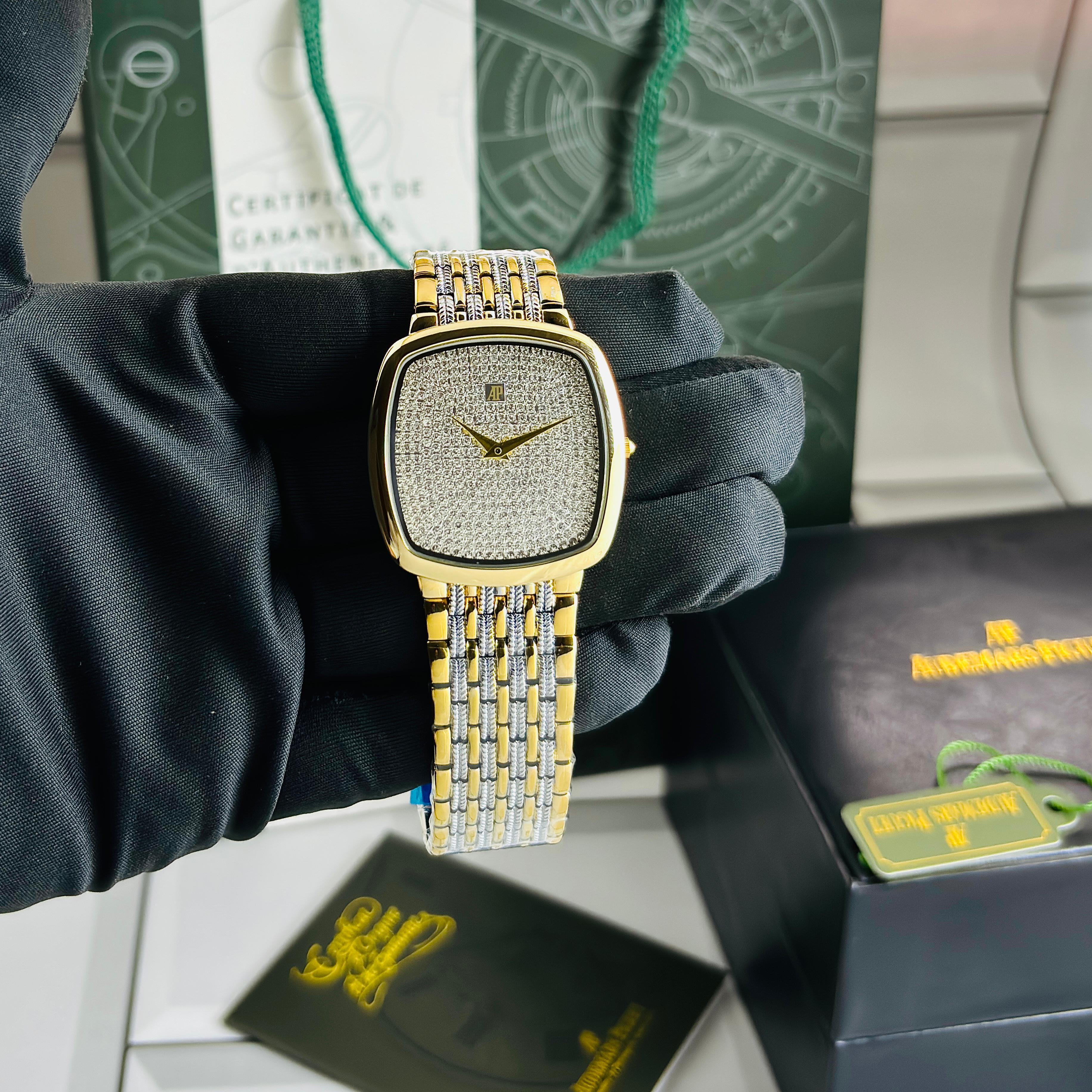 Audemars Piguet Diamond Dial Gold Prestige Edition
