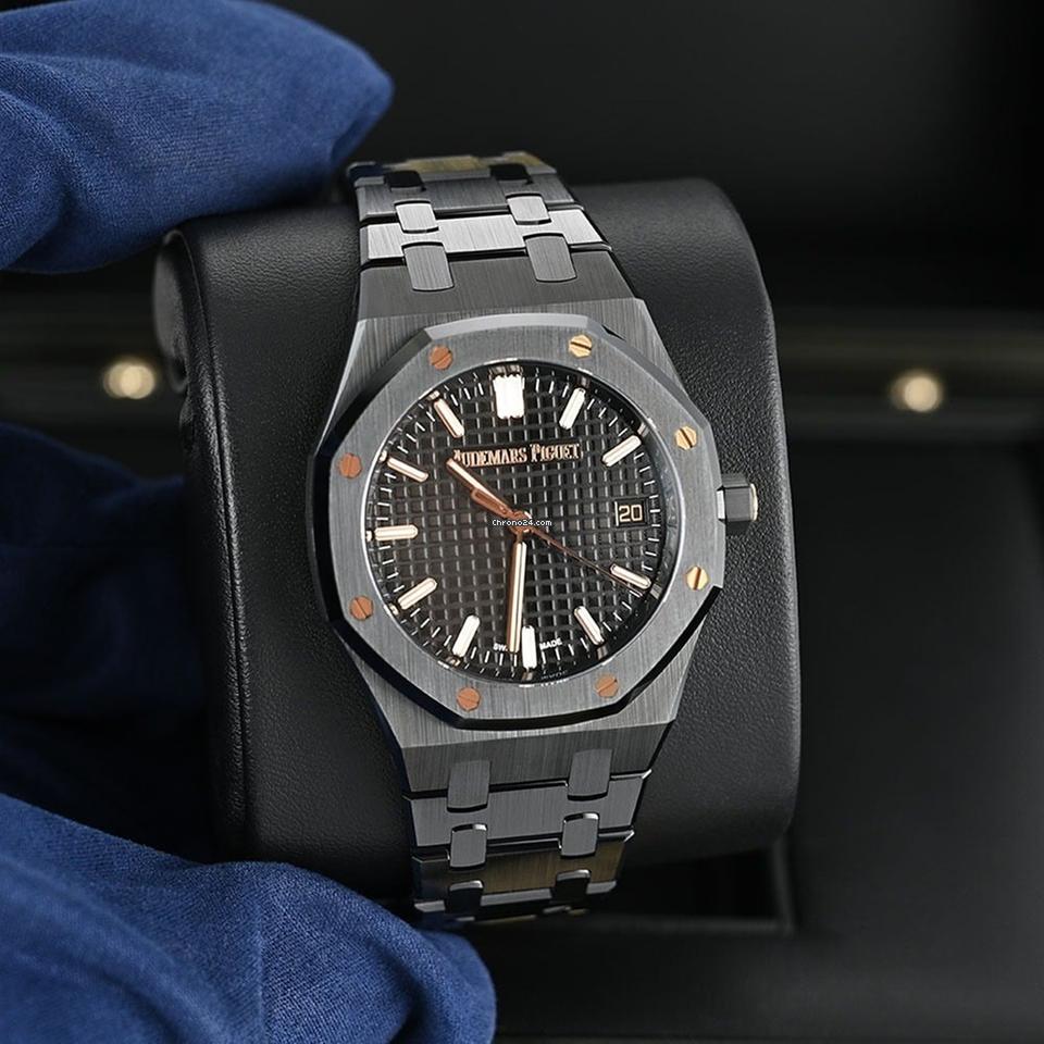 Audemars Piguet Royal Oak Black Ceramic Gold Accent Edition