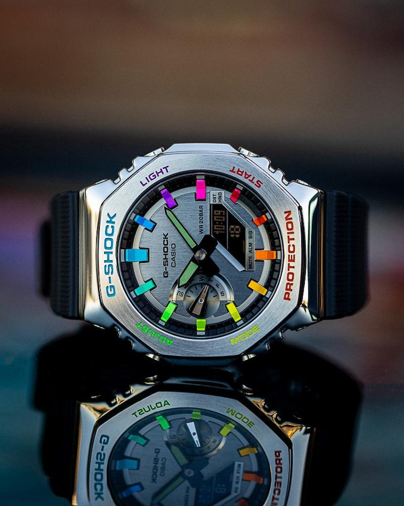 Casio G-Shock Rainbow Steel Bezel Edition