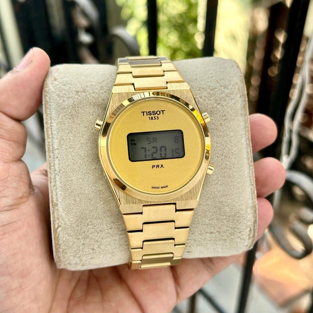 Tissot 1853 PRX Digital Gold Edition
