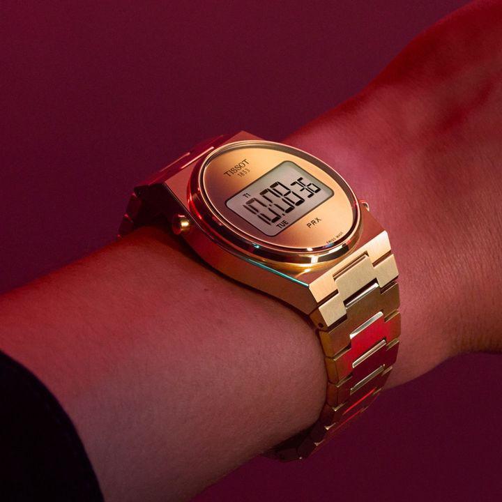 Tissot 1853 PRX Digital Gold Edition