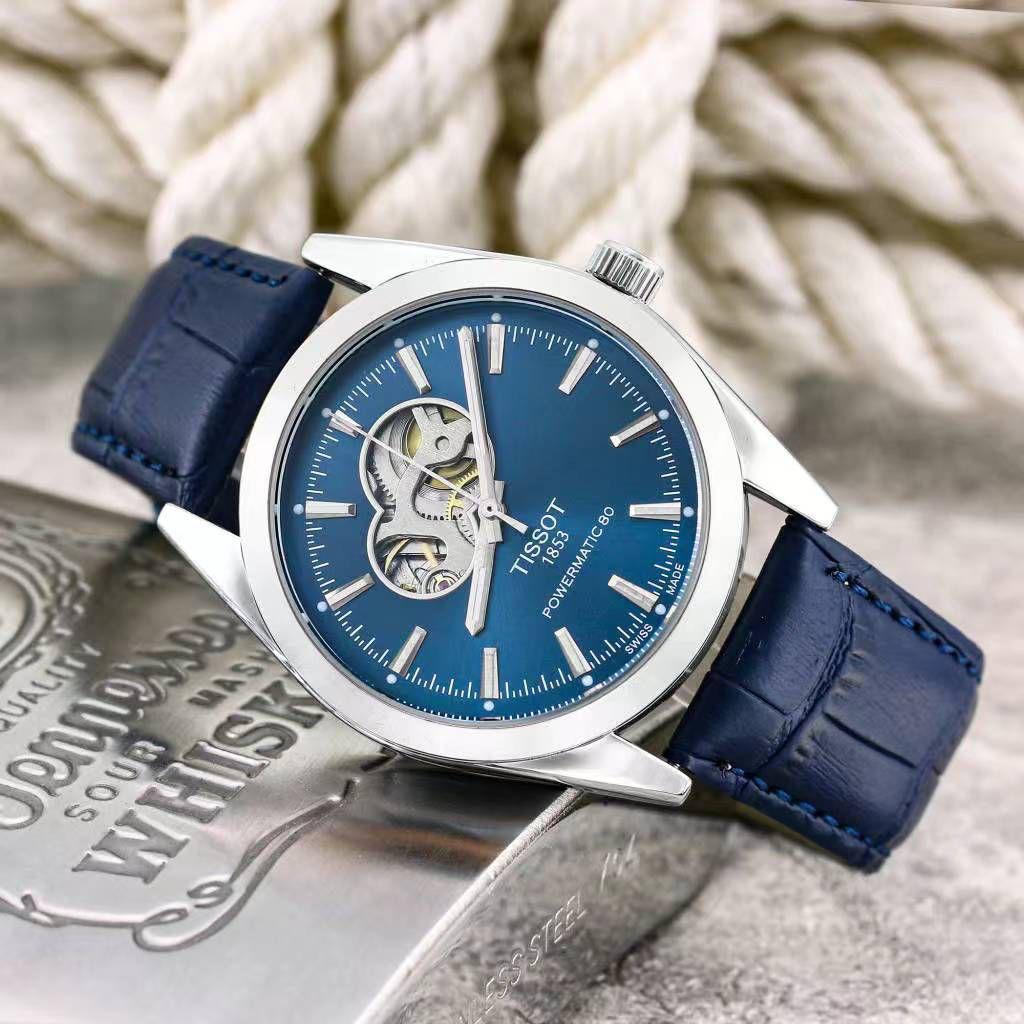 Tissot 1853 Powermatic 80 Open Heart Leather Edition