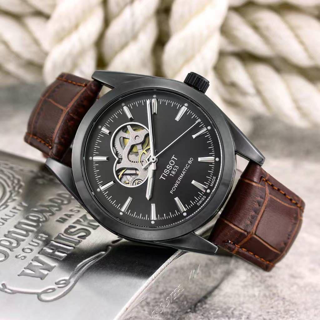 Tissot 1853 Powermatic 80 Open Heart All-Black Edition