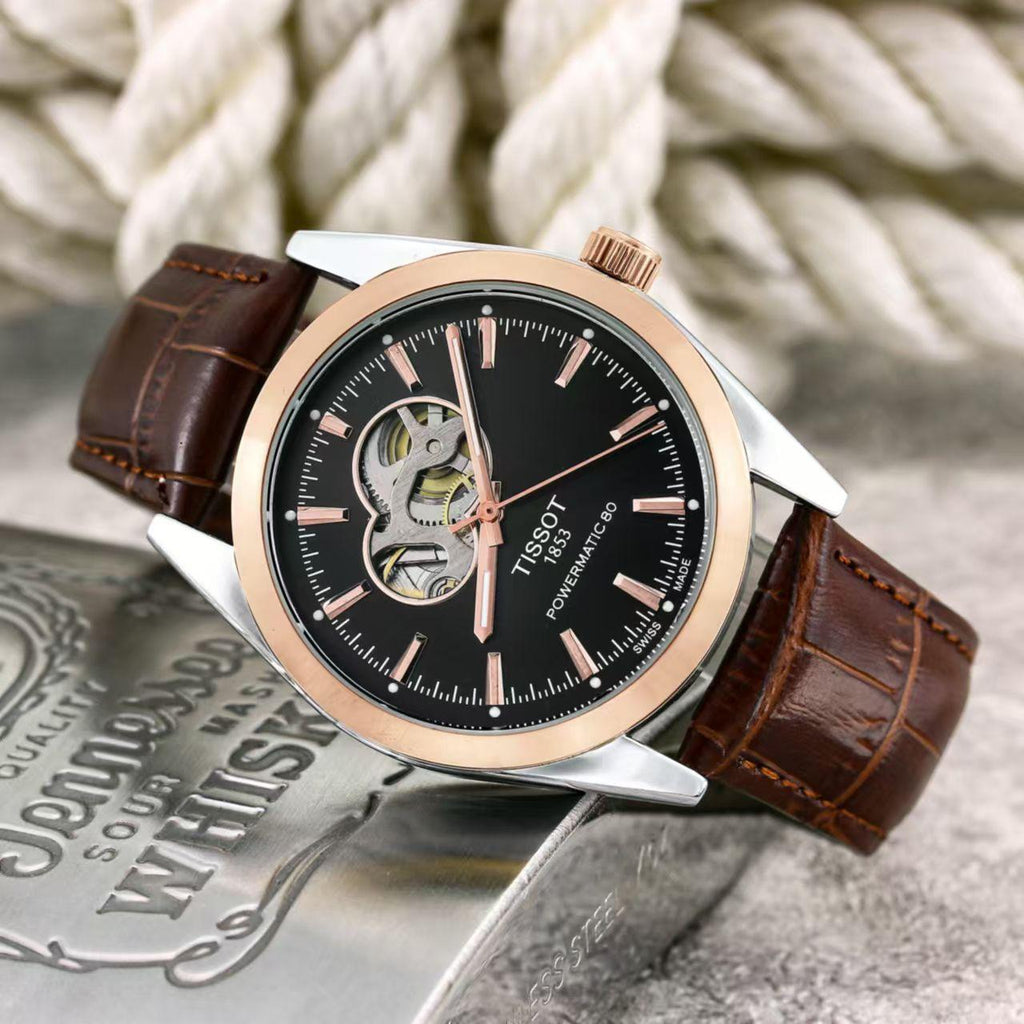 Tissot 1853 Powermatic 80 Open Heart Rose Gold Edition