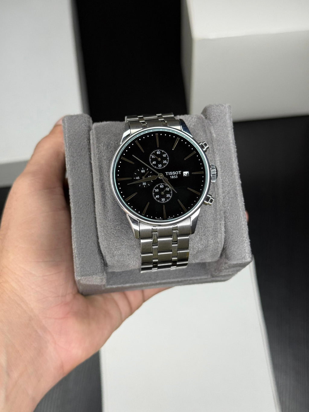 Tissot Chronograph Classic Black Steel