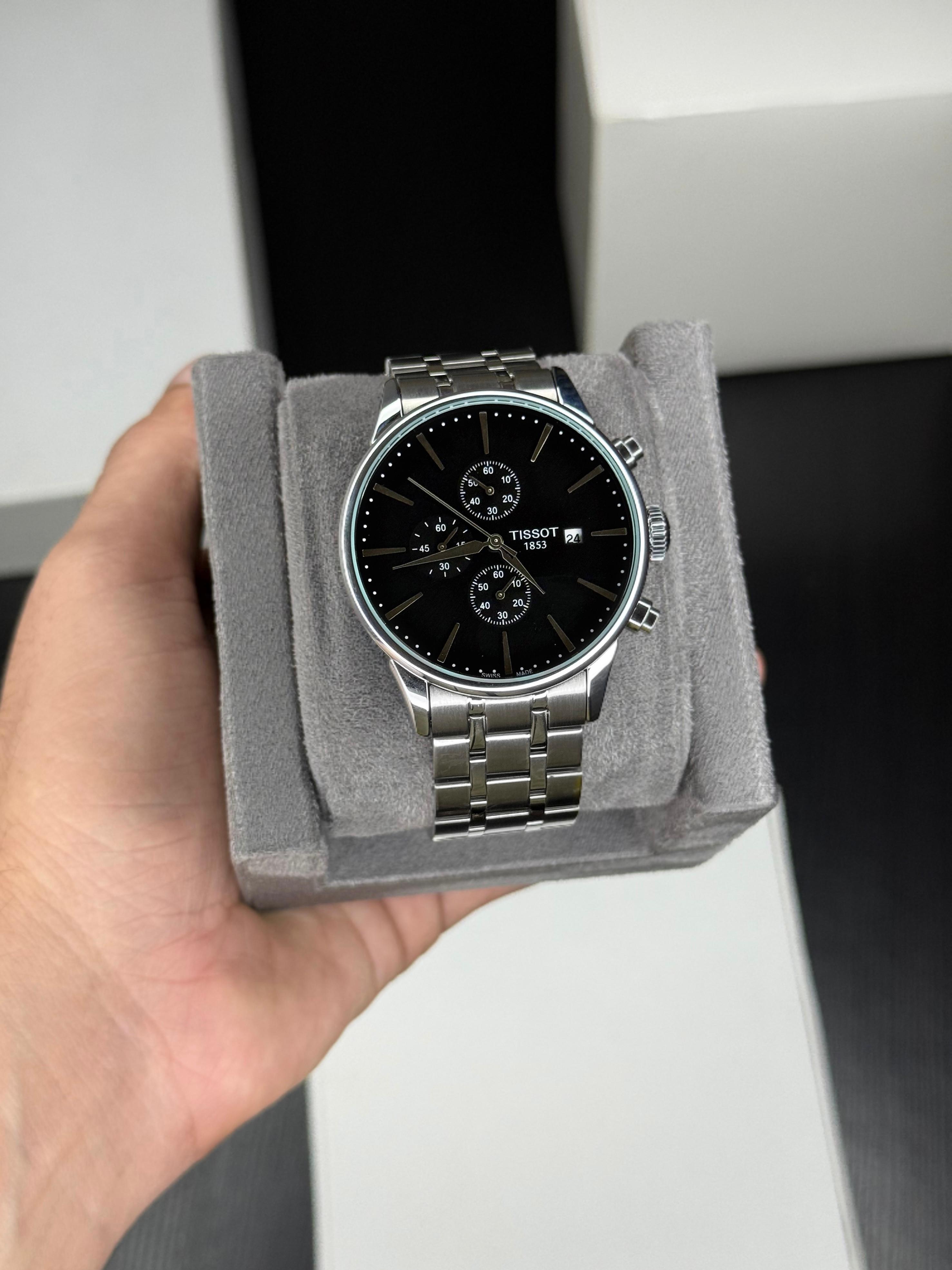 Tissot Chronograph Classic Black Steel