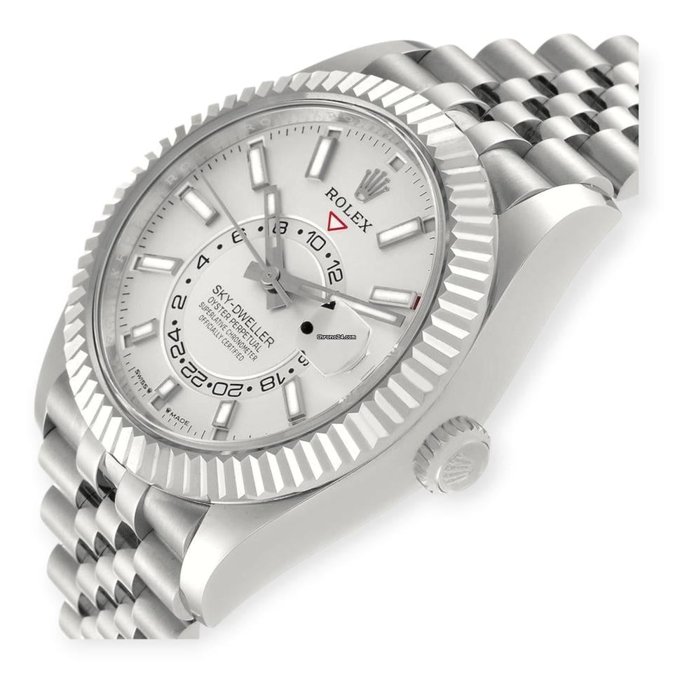 Rolex Sky-Dweller Inspired Silver Jubilee – Luxury GMT Edition