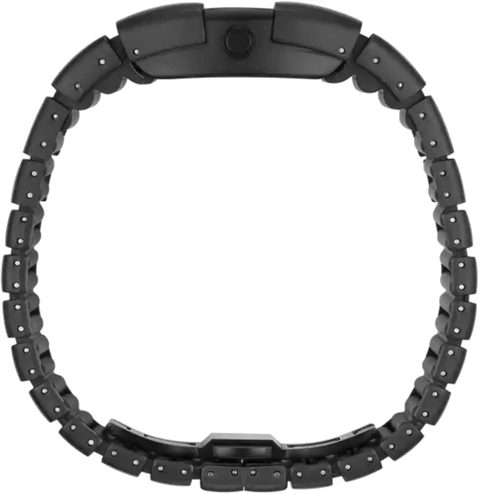 NovaTime Ultra Minimal Black Strap – Modern Square Dial Edition