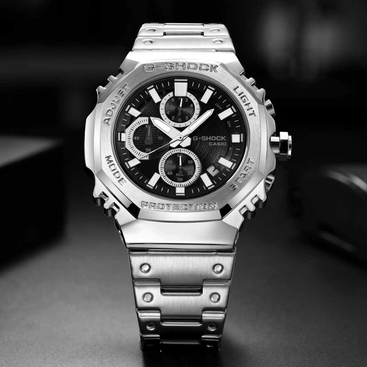 Casio G-Shock Premium Metal Chronograph Collection – Gold, Silver, Rose Gold & Black Edition